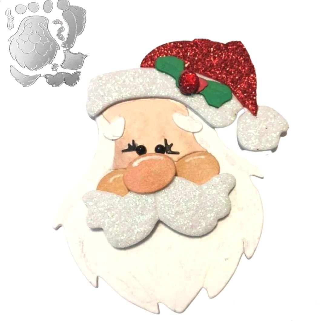 Suaje de Santa Claus Dados de Corte / Suajes / Troqueles Hobbees