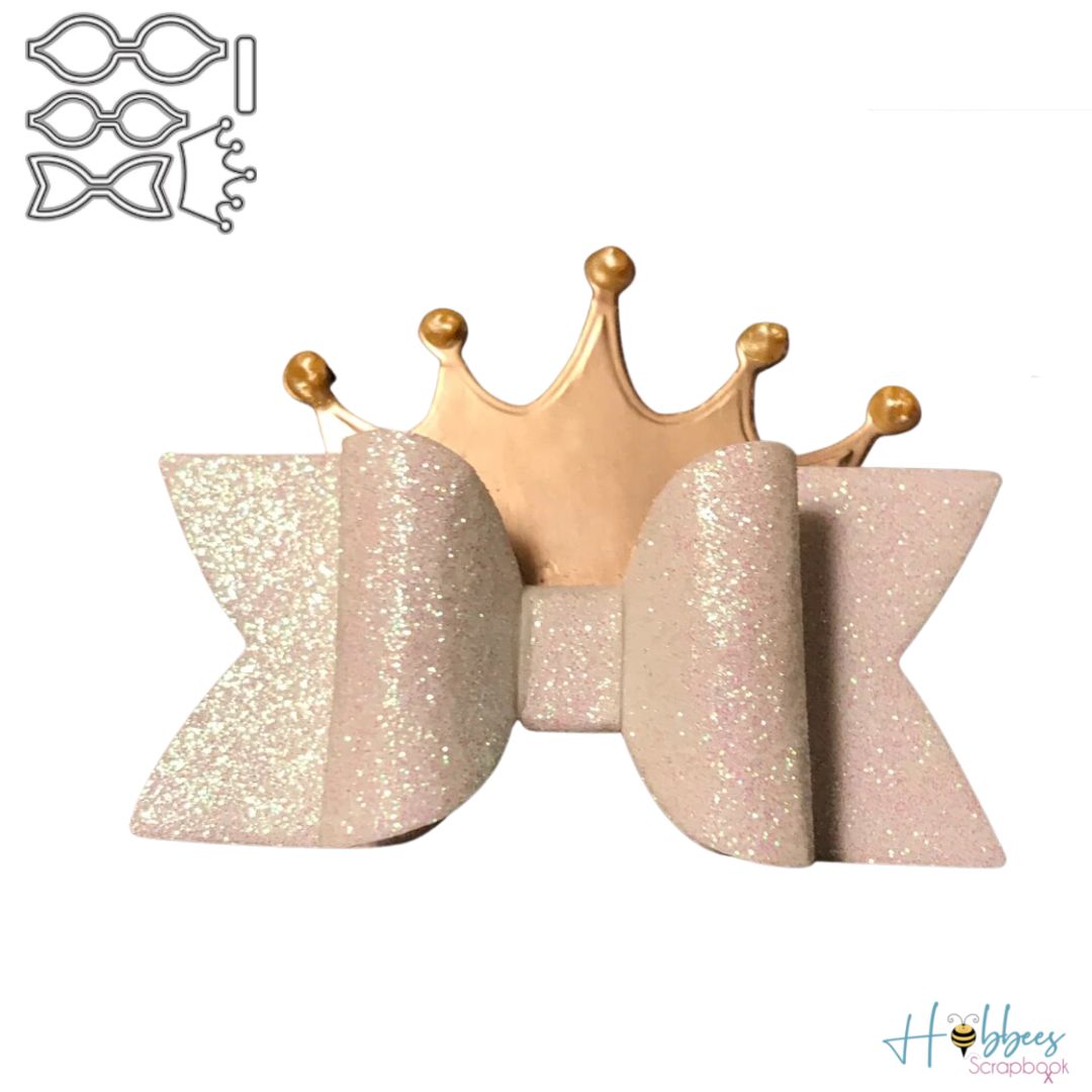 Suaje de Moño con Corona Dados de Corte / Suajes / Troqueles Hobbees