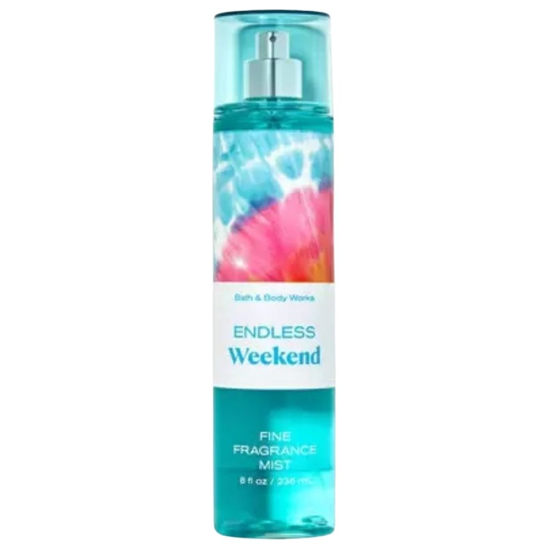Endless Weekend Fine Fragance Mist / Loción Perfume Beauty Bath &amp; Body Works