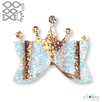 Suaje de Moño con Corona Dados de Corte / Suajes / Troqueles Hobbees