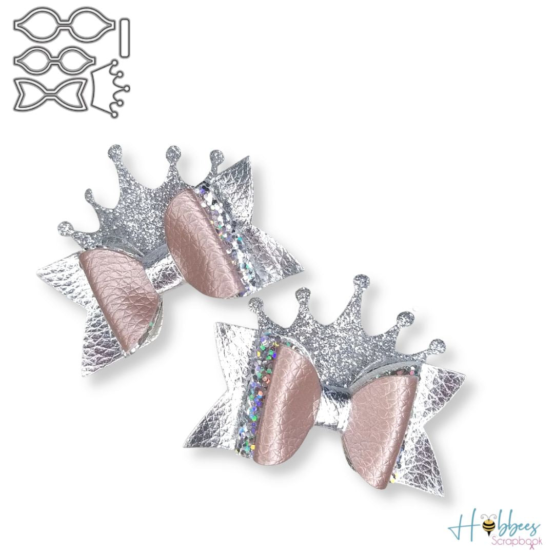 Suaje de Moño con Corona Dados de Corte / Suajes / Troqueles Hobbees