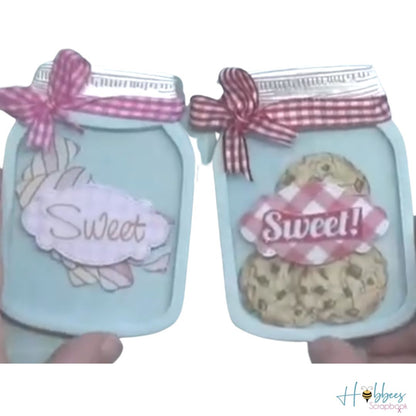 Suajes de Botella Mason Jar Dados de Corte / Suajes / Troqueles Hobbees