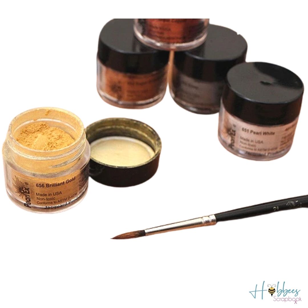 Pearl Ex Brilliant Gold / Pigmento en Polvo Metálico Oro Brillante Pigmentos Jacquard