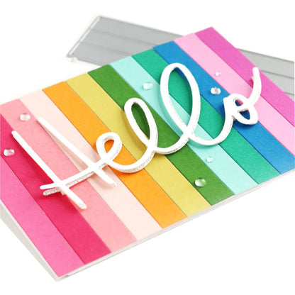 Suajes de Tiras de Papel Dados de Corte / Suajes / Troqueles Hobbees