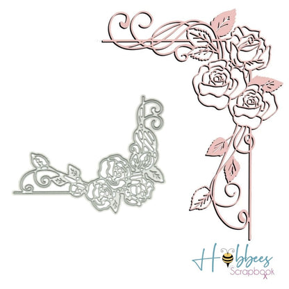 Suaje de Esquina de Rosas 