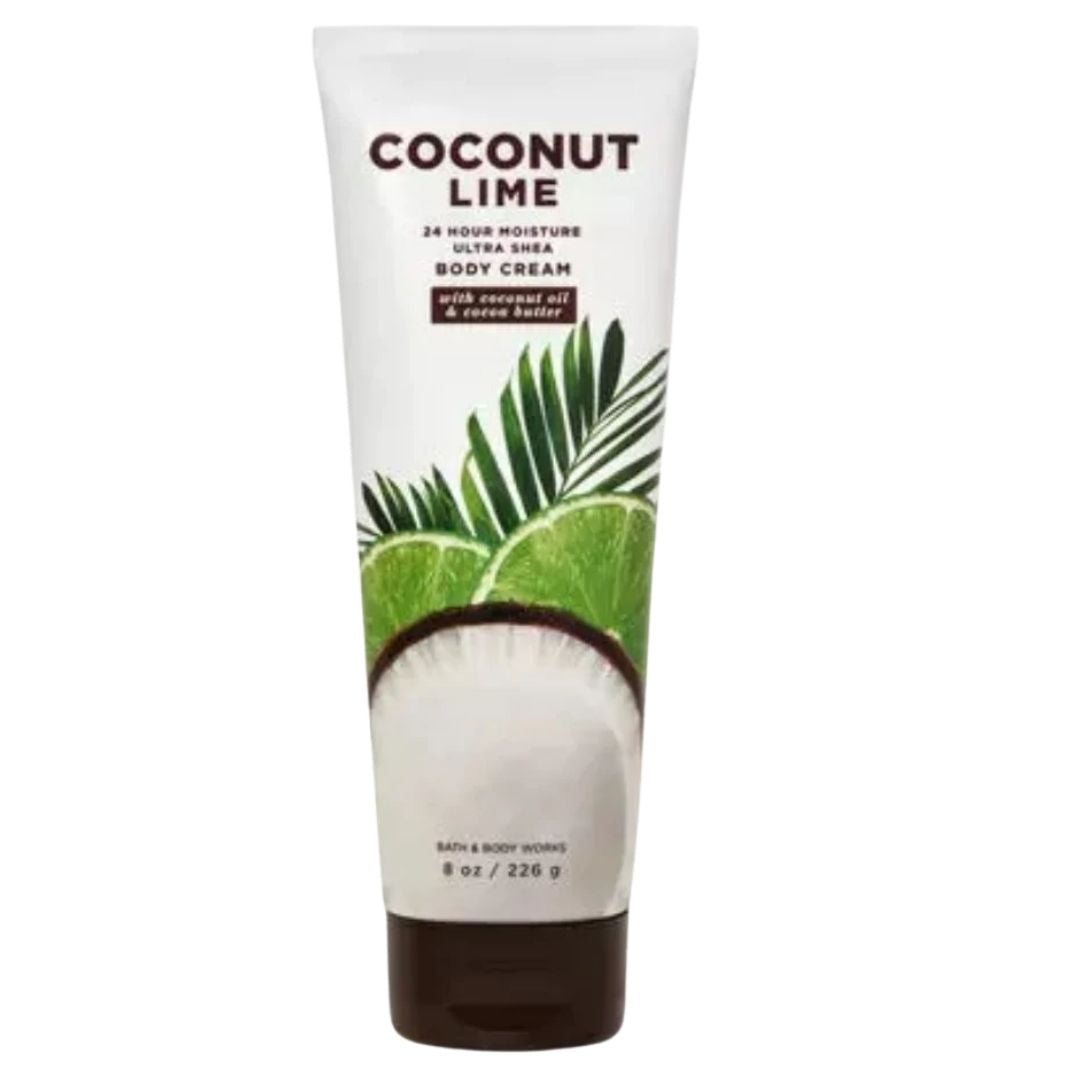 Coconut Lime Shea Body Cream / Crema Humectante Corporal DESCONTINUADO Bath &amp; Body Works