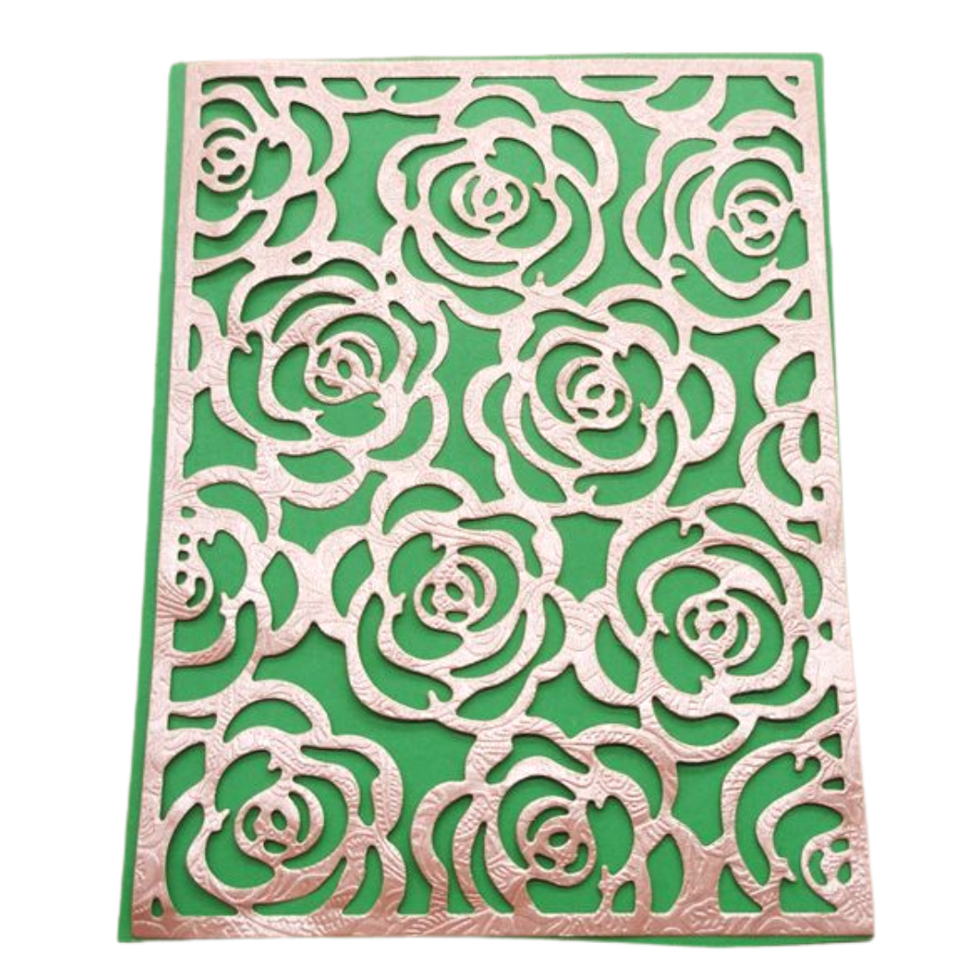 Suaje de Fondo de Rosas Dados de Corte / Suajes / Troqueles Hobbees