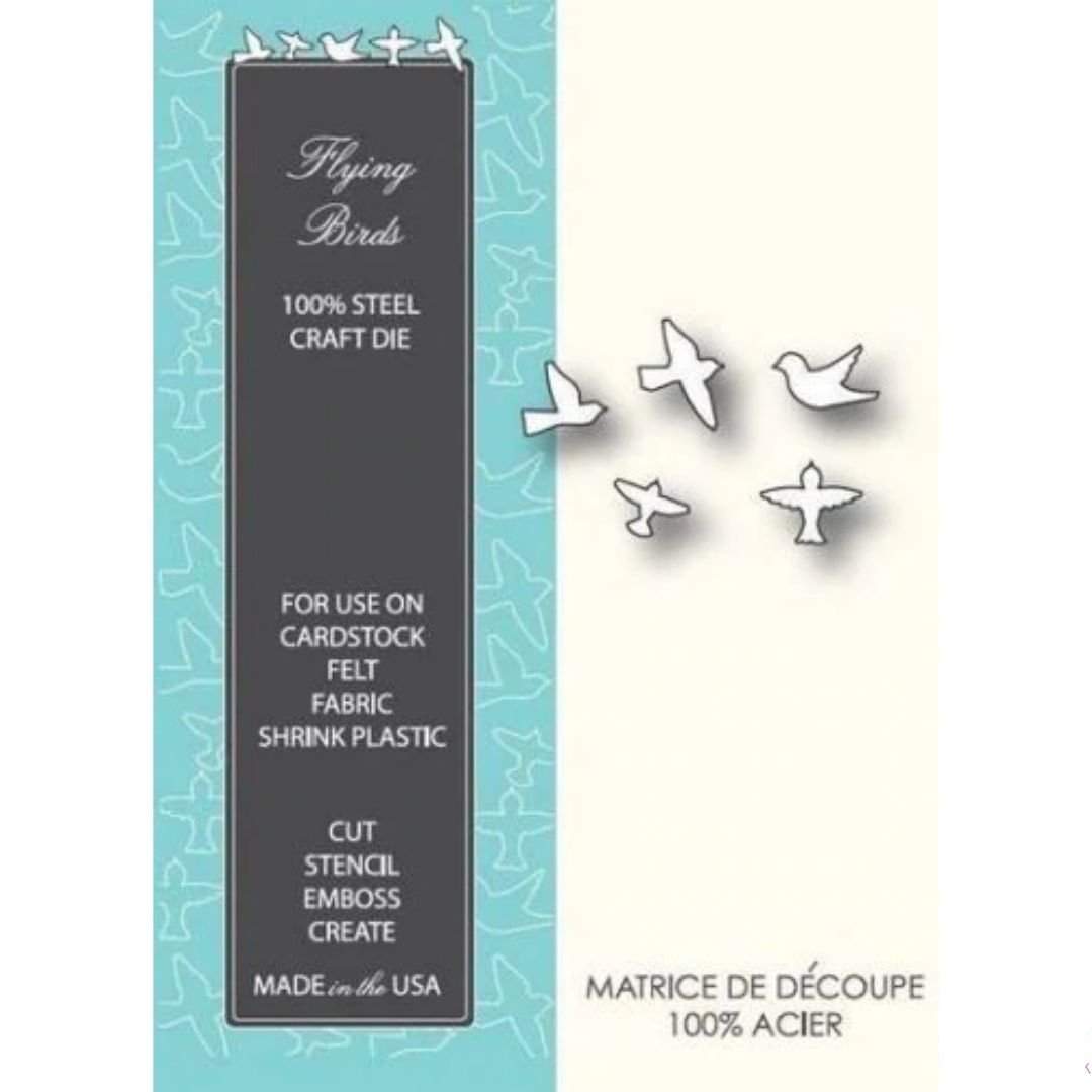 Suaje de Corte de Pajaros / Flying Birds Die Dados de Corte / Suajes / Troqueles Memory Box