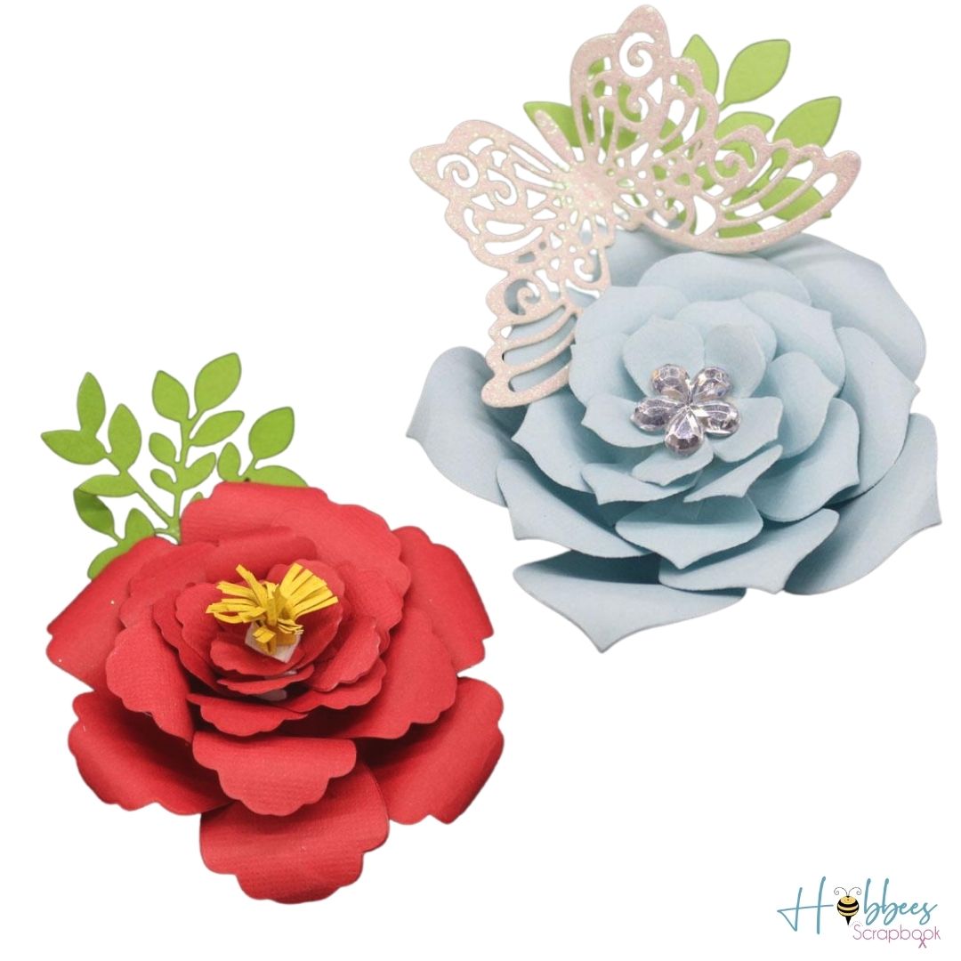 Suajes de Flores en 3D Dados de Corte / Suajes / Troqueles Hobbees