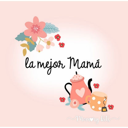Kit de Papel Cartulina La Mejor Mamá Descontinuado Memory Kits