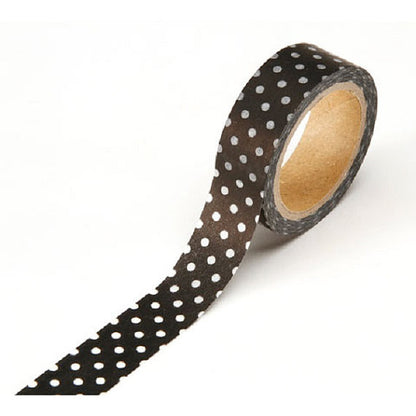 Washi Tape Black / Cinta Adhesiva Negra Descontinuado Darice