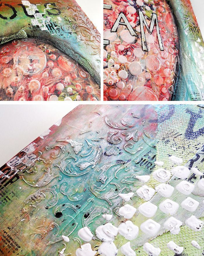 Opaque Matte Texture Paste / Pasta para texturizar Medios Mixtos y Pastas Texturizadoras Ranger