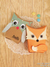 Thinlits Owl &amp; Fox Box Die / Suaje de Corte Caja de Búho y Zorro