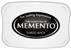 Tuxedo Black Memento / Cojín de Tinta para Sellos Negro