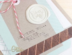Typecast Seal Stamp Kit / Kit de Sello y Lacre Descontinuado We R Memory Keepers