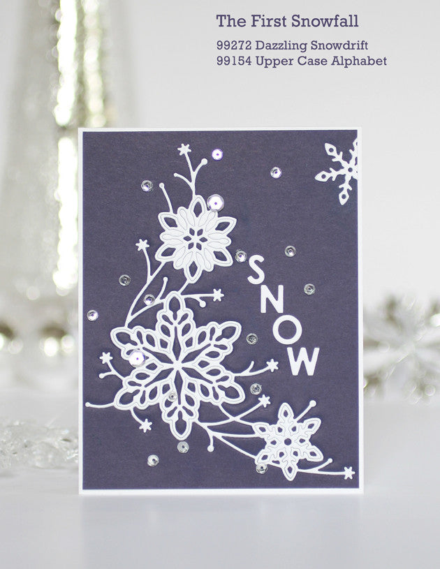 Uppercase Alphabet Soup Dies / Suaje de Corte Alfabeto Mayúsculas Descontinuado Memory Box