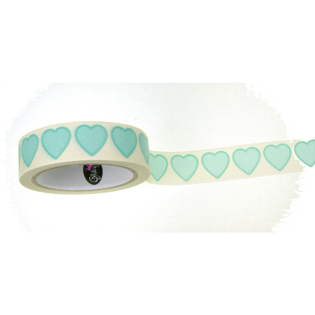 Washi Tape Hearts / Cinta Adhesiva Descontinuado Glitzpiration