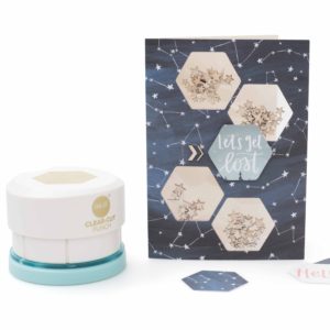 Clear Cut Punch 2" Hexagon / Perforadora de Hexágonos Descontinuado We R Memory Keepers