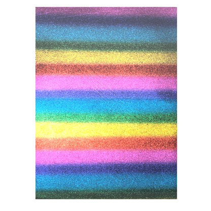 5 Hojas de Foamy Metalizado Arcoiris Descontinuado Barrilito