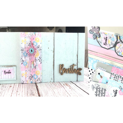 Kit de Papel Cartulina Bonita Descontinuado Memory Kits