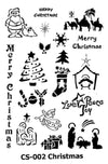 Christmas Clear Stamps / Sellos Transparente de Navidad