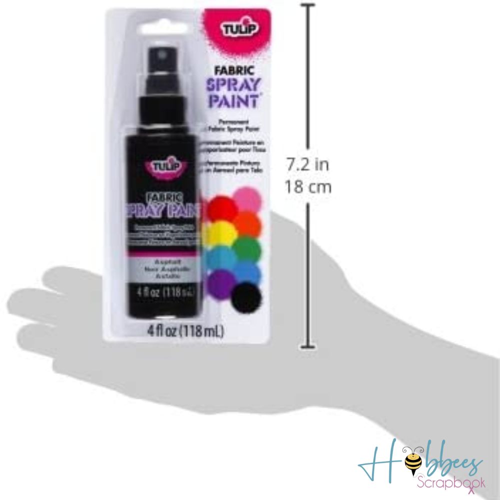 Aerosol de Tela Color Negro Quick Dry Black Spray Paint For Fabric