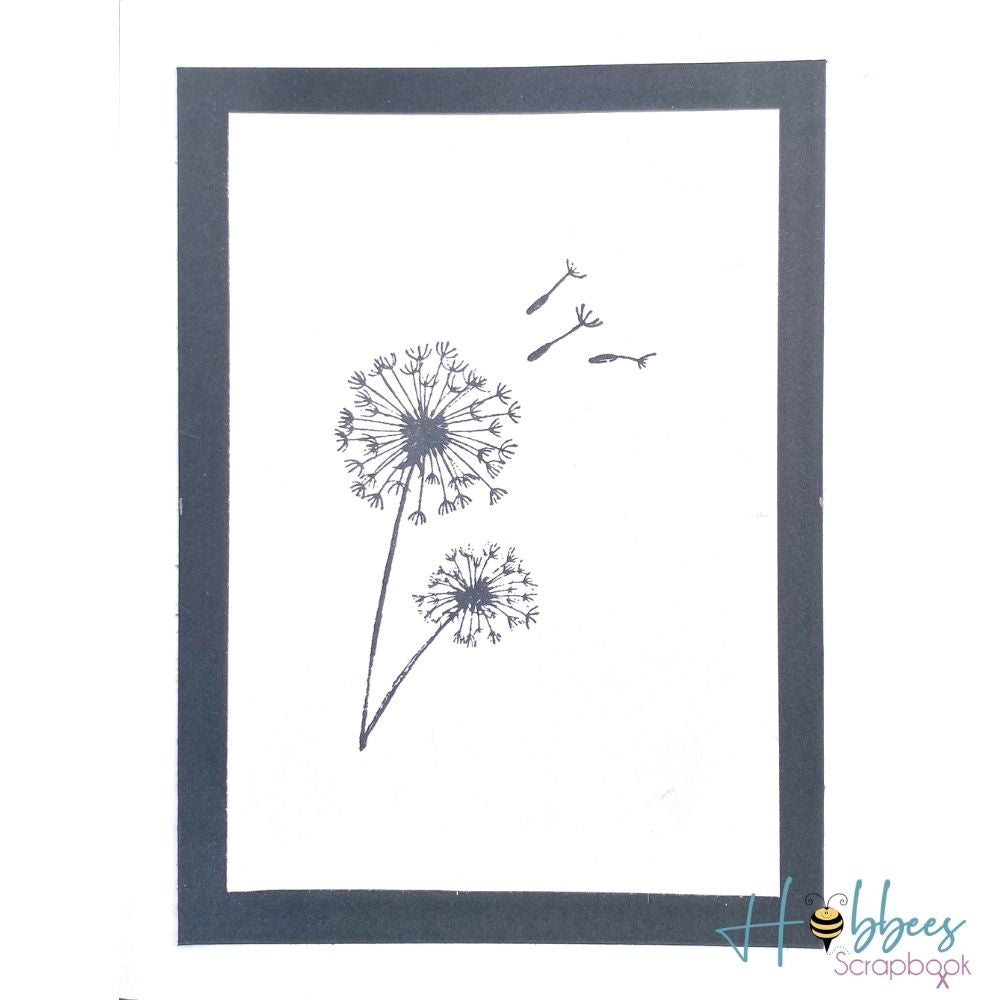 Sellos de Polímero Aves, Dientes de León y Flores Sellos Hobbees