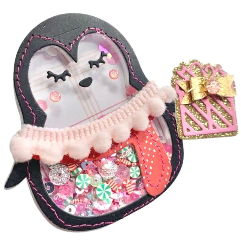 Suaje de Pingüino Shaker Dados de Corte / Suajes / Troqueles Hobbees