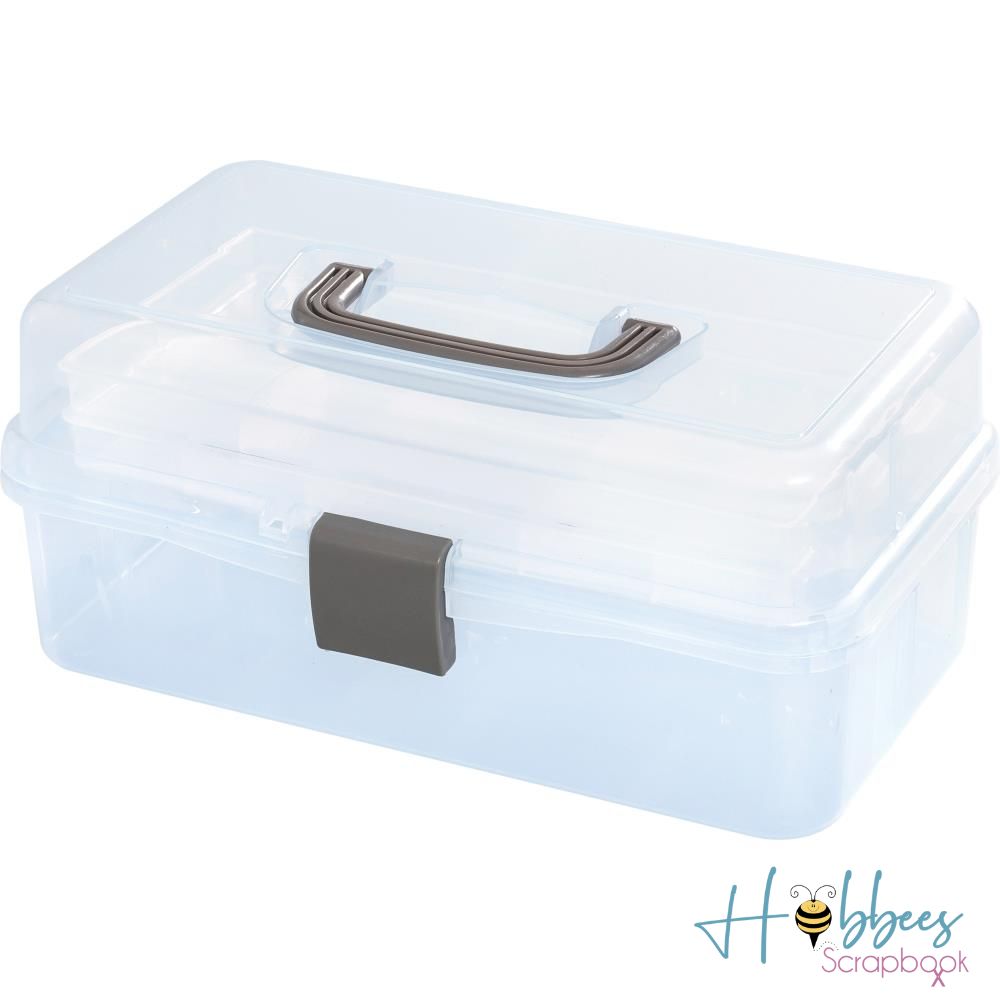 Craft Tool Box Translucent Plastic Storage / Caja de Almacenamiento Almacenamiento y Organización We R Memory Keepers