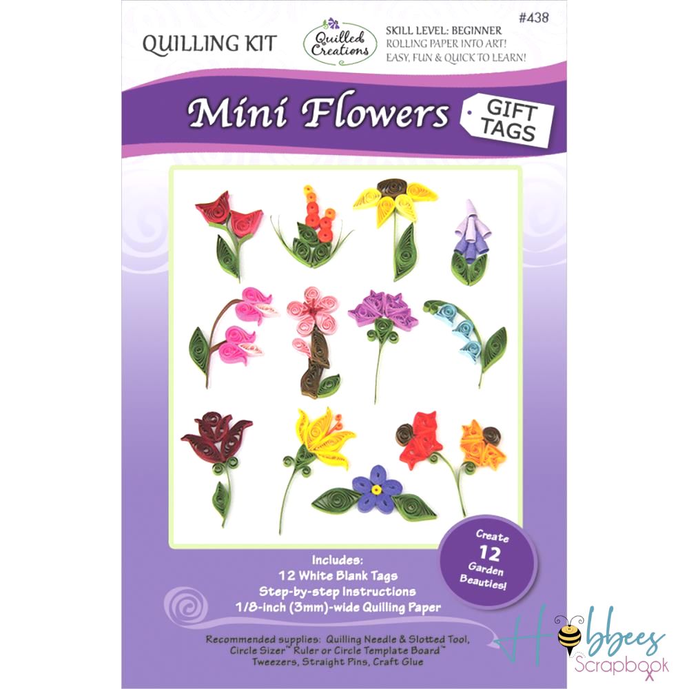 Mini Flower Quilling Kit / Kit de Filigrana de Mini Flores