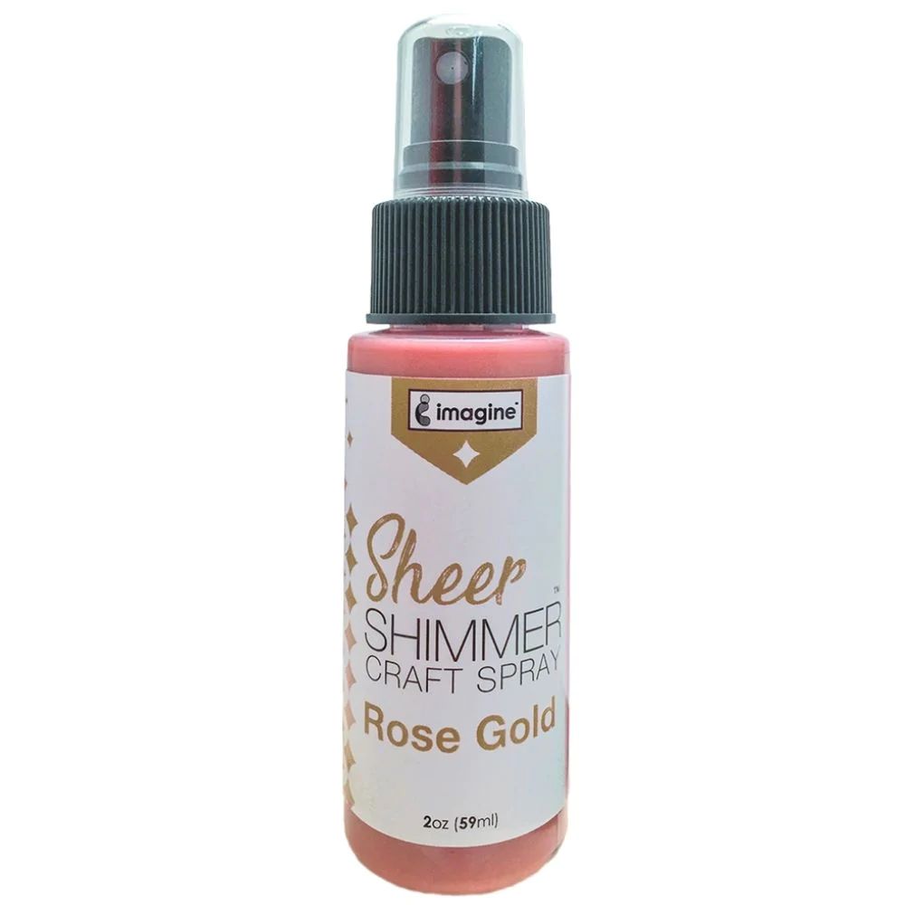 Sheer Shimmer Rose Gold / Tinta en Spray de Brillitos Oro Rosado