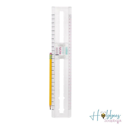 Color Convert Ruler 12" / Regla de Conversión Herramientas We R Memory Keepers