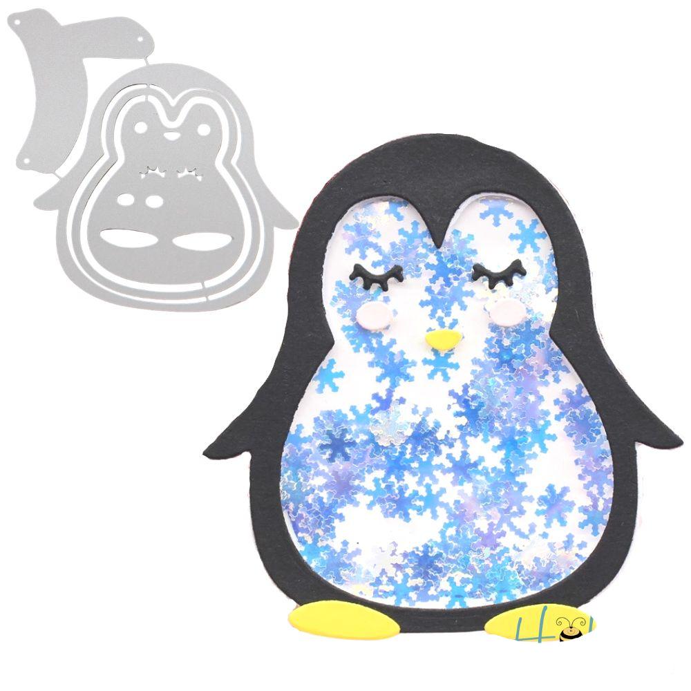 Suaje de Pingüino Shaker Dados de Corte / Suajes / Troqueles Hobbees