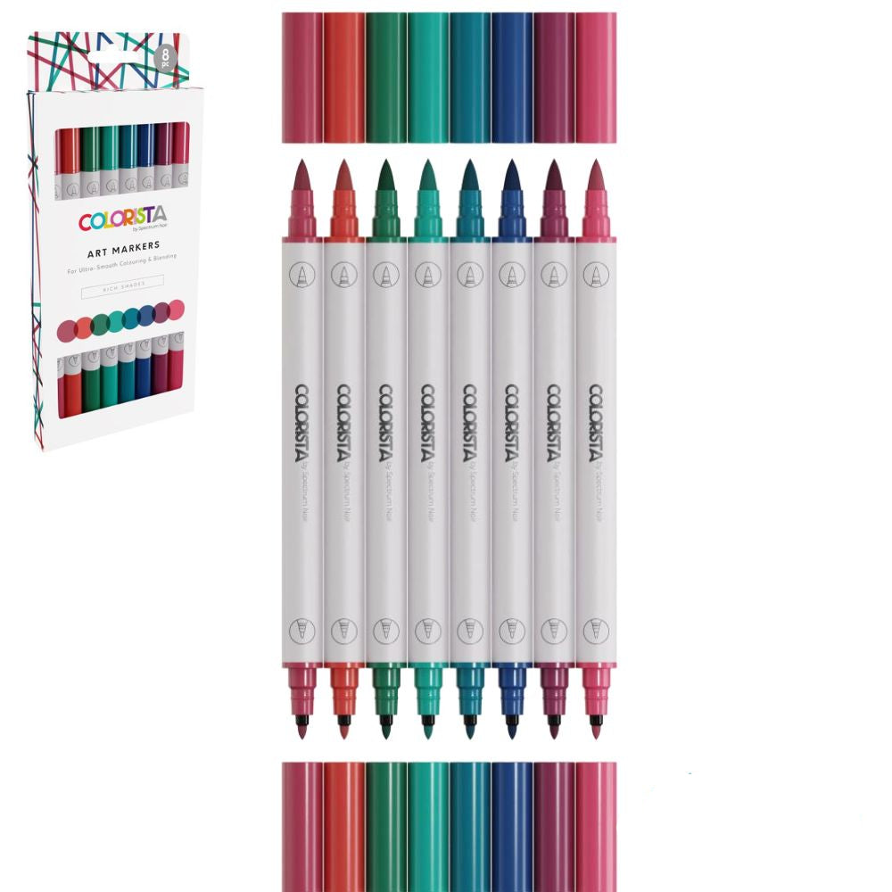 Colorista Art Marker Rich Shades / Marcador Artístico de Alcohol Matices Marcadores &amp; Plumones Spectrum Noir