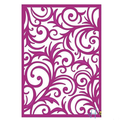 Suaje de Fondo Garigoleado Elegante Dados de Corte / Suajes / Troqueles Hobbees