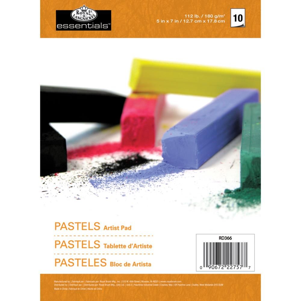 Pastels Artist Paper Pad 5 x 7 / Bloc de Papel para Pintura al Pastel