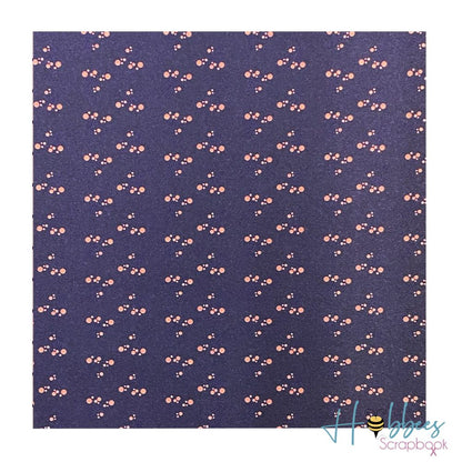 Mixed Card Pack Coral Skies / Papel en Tonos Azúl y Coral 6"x6" Papel Tonic Studios