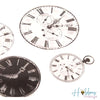 Sellos de Polímero de Relojes Vintage