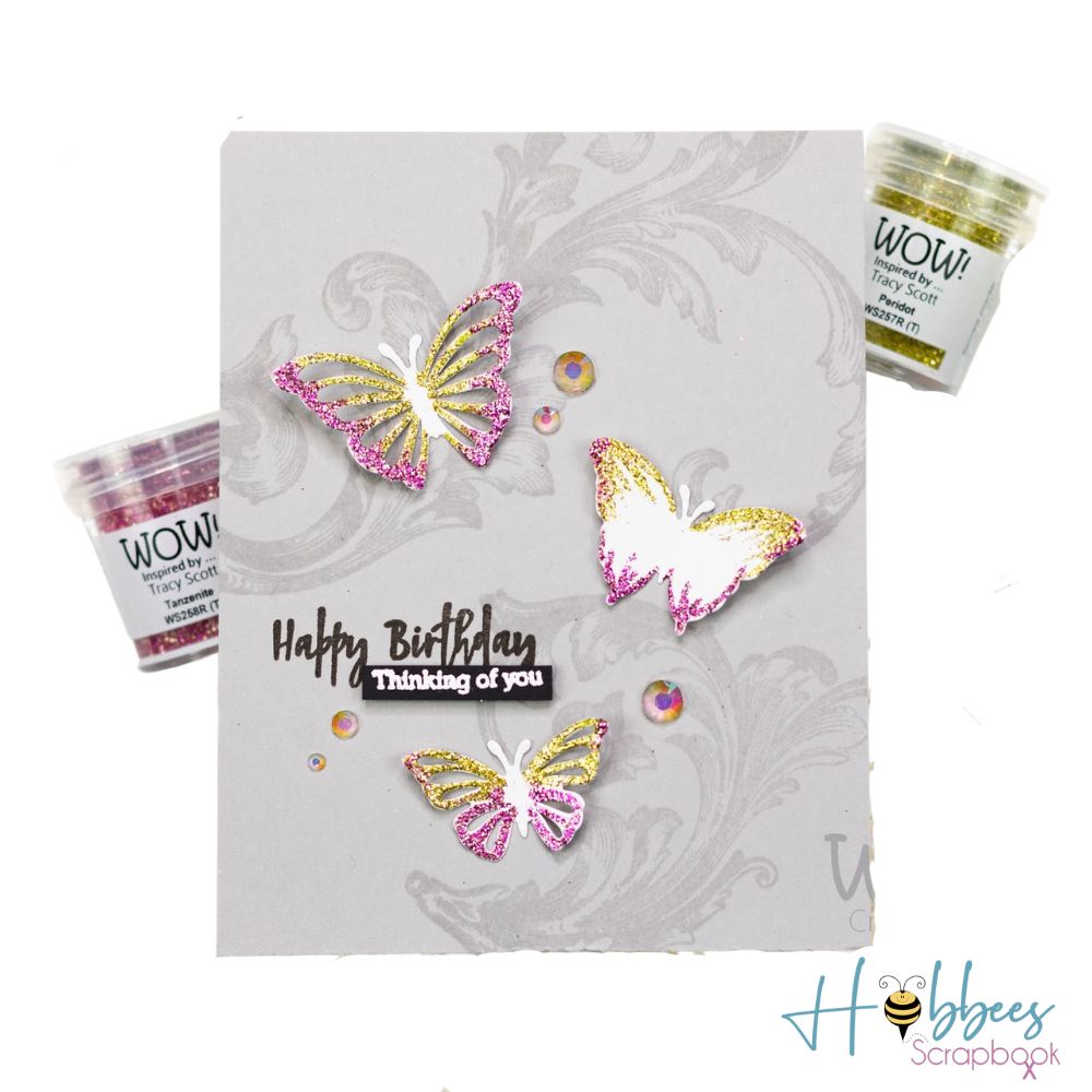Tanzenite Embossing Powder / Polvo de Embossing Lila Descontinuado Wow!