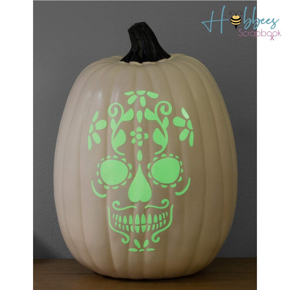 Silhouette Glow-In-The-Dark Vinyl 9 x 4" / Vinil Brilla en la Oscuridad Descontinuado Silhouette
