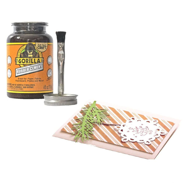 Gorilla Glue Rubber Cement Pegamento Papel Tela Adhesivo Hobbees