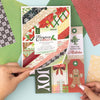 Evergreen &amp; Holly Paper Pad 6 x 8 / Bloc de Papel