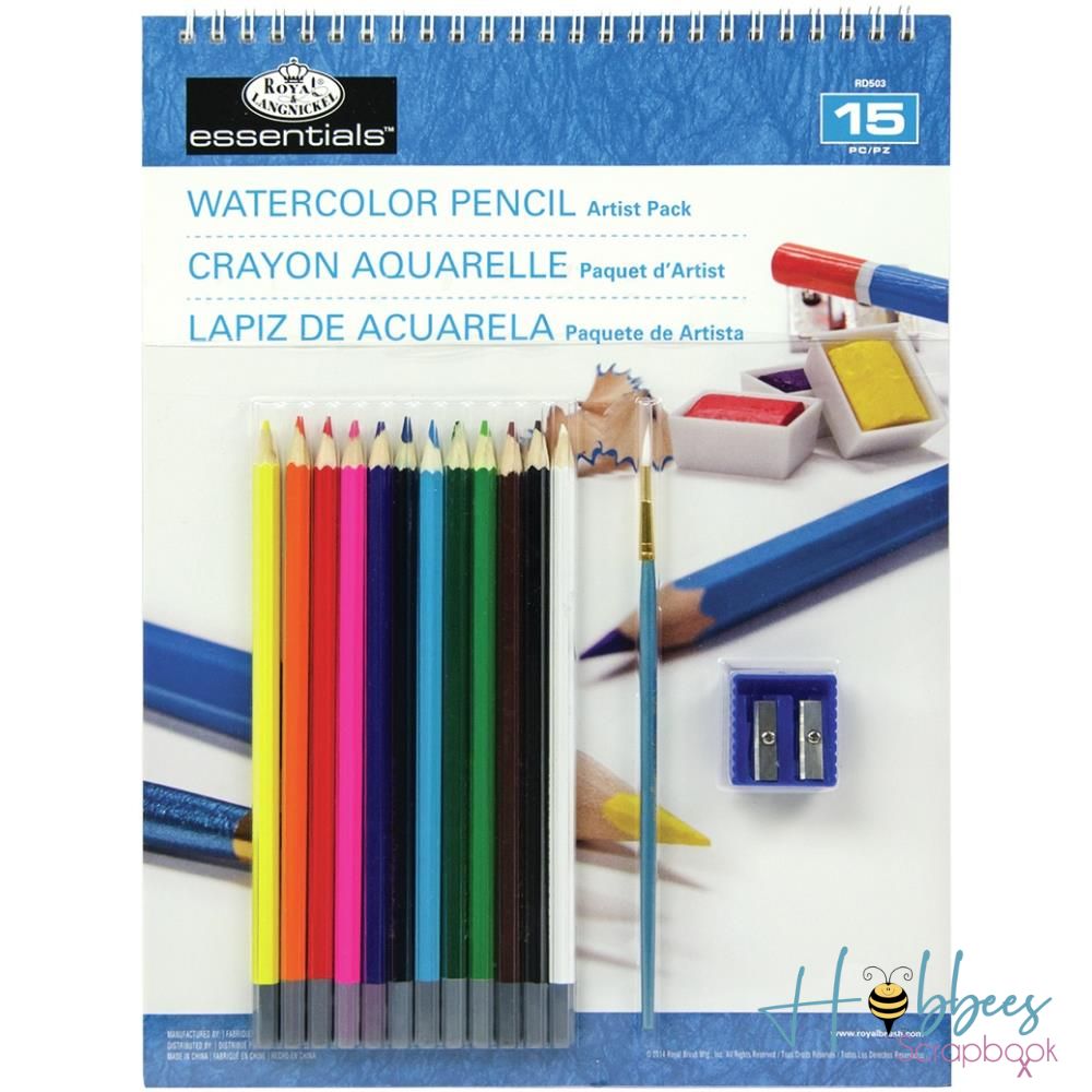 Watercolor Pencil Artist Pack / Paquete de Lápices Acuarelables