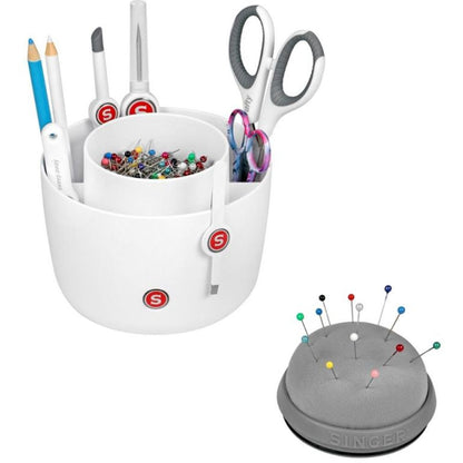 Caja Magnética Para Agujas De Coser Homoyoyo – Pack De 2, Organizador Pequeño De Plástico E Imán – Para Agujas, Alfileres, Clips Y Tornillos