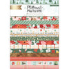 Mittens &amp; Mistletoe 6 x 8 Paper Pad / Bloc de Papel Muérdago