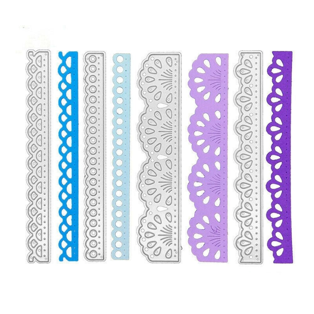 Suajes de Bordes Decorados Dados de Corte / Suajes / Troqueles Hobbees