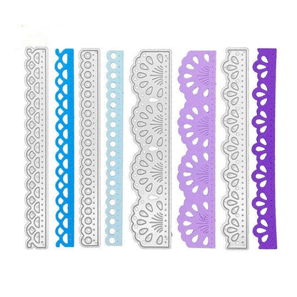 Suajes de Bordes Decorados Dados de Corte / Suajes / Troqueles Hobbees