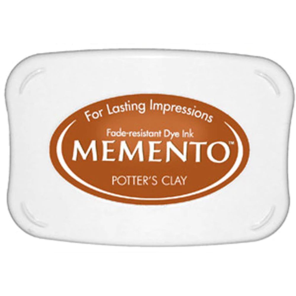 Potter's Memento / Cojín de Tinta para Sellos Ladrillo Barro