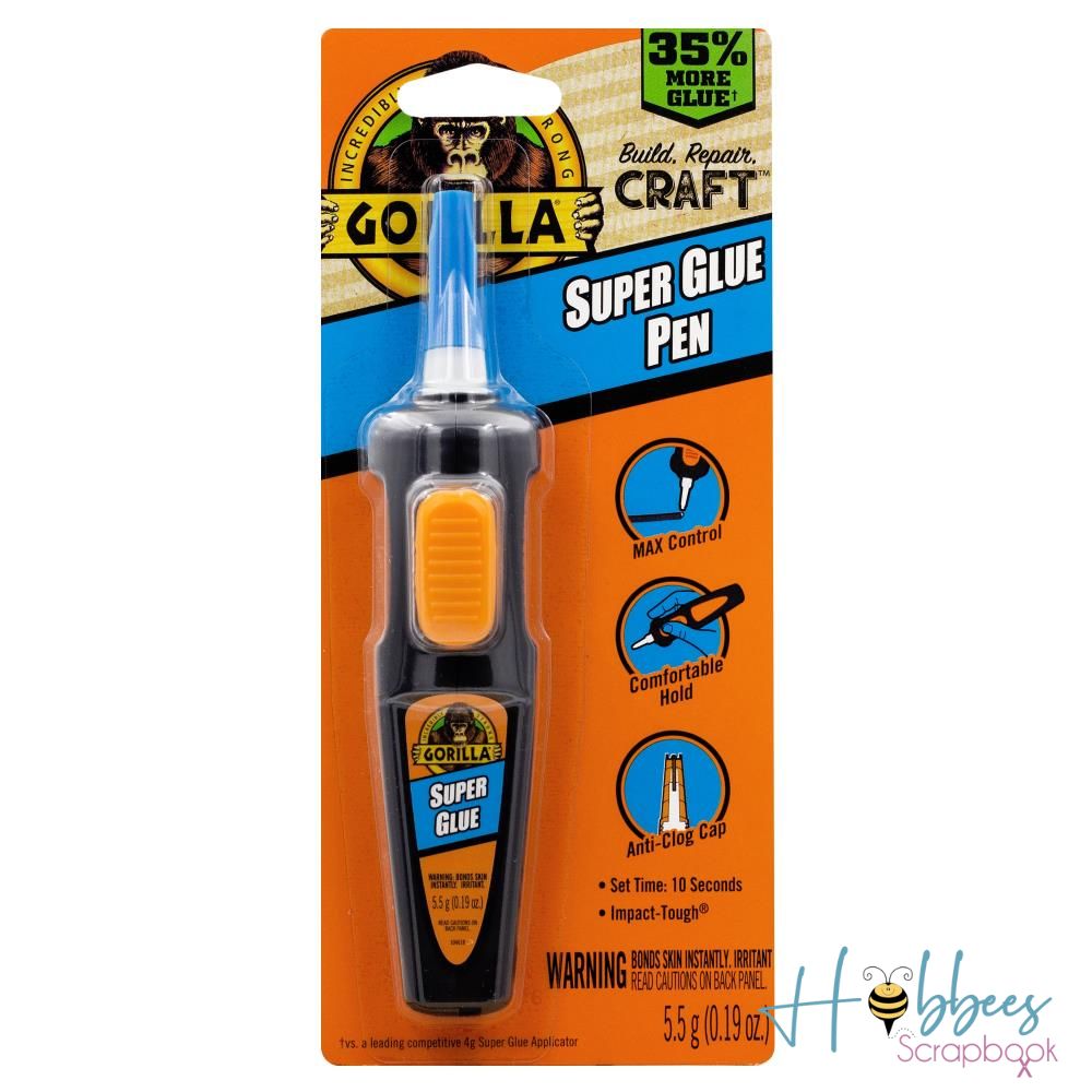 Gorilla Glue Superglue Pen /  Pegamento en Bolígrafo
