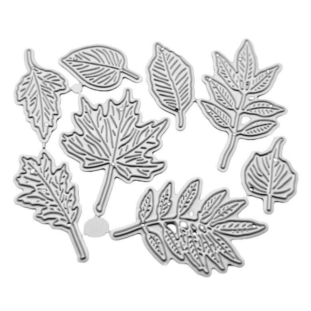 Suajes de Hojas Otoñales Dados de Corte / Suajes / Troqueles Hobbees